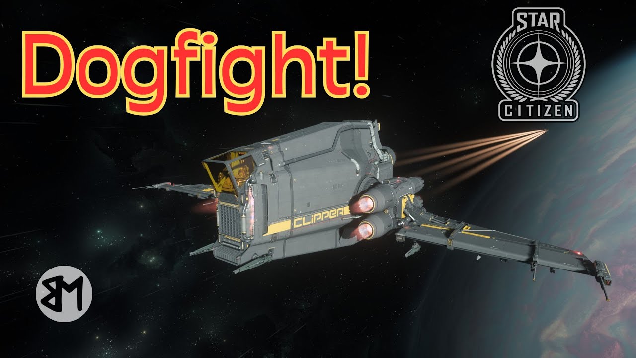 Drake Clipper Dogfight | Star Citizen #drake #clipper #dogfight