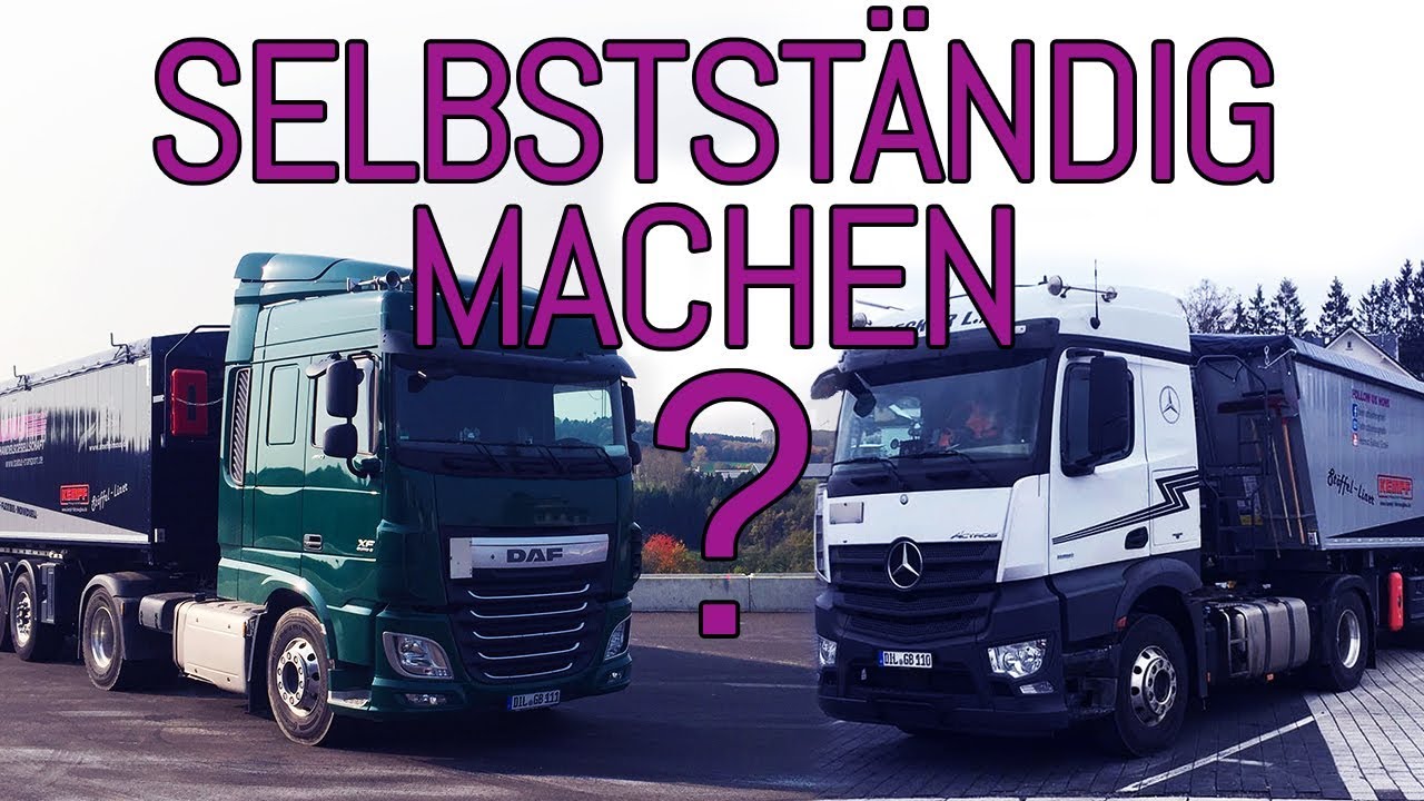 Mit eigenem LKW selbstständig machen?? | Helmut Baldus GmbH