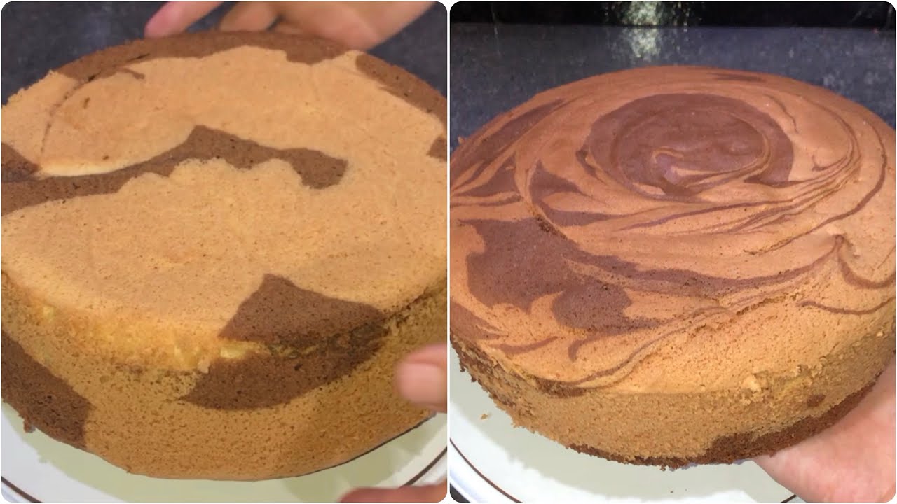 BIZCOCHO MARMOLADO PARA TRES LECHES