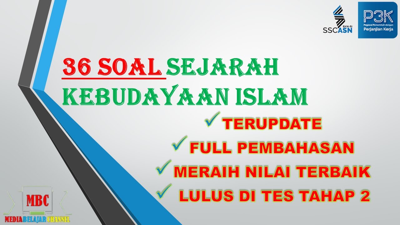 TERBAIK, SOAL PPPK GURU PAI 2021 DAN PEMBAHASAN | LULUS TAHAP 2 | FULL SKI