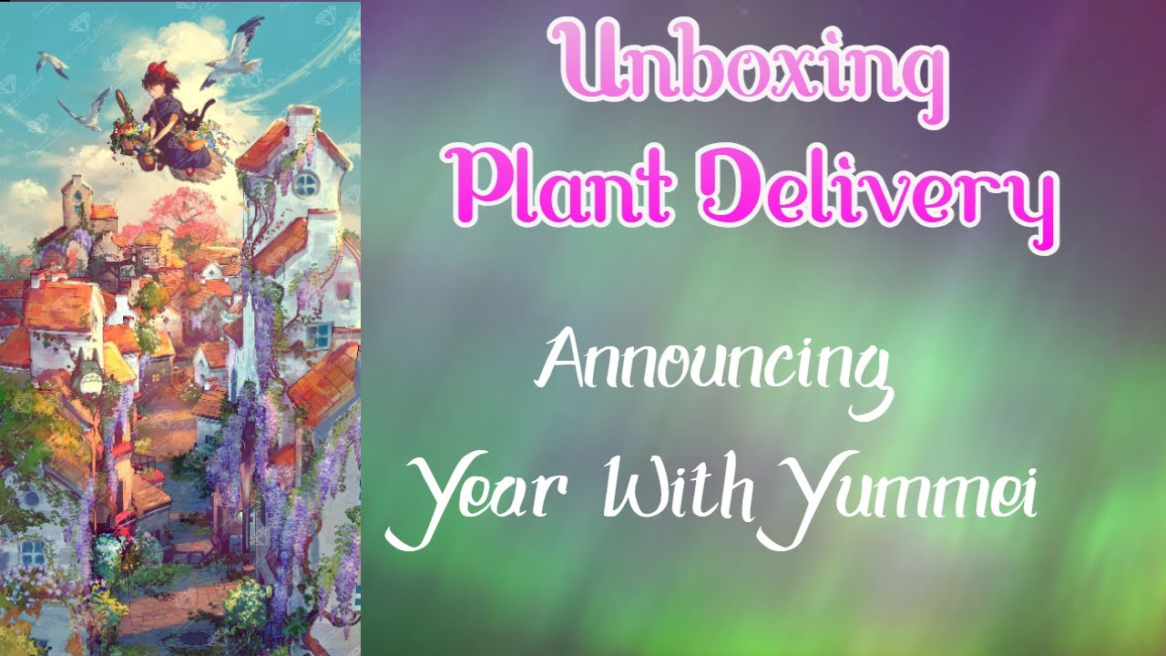 Unboxing Plant Delivery by Yuumei Art/#Diamond Art Club // Announcing the Year With Yuumei Event