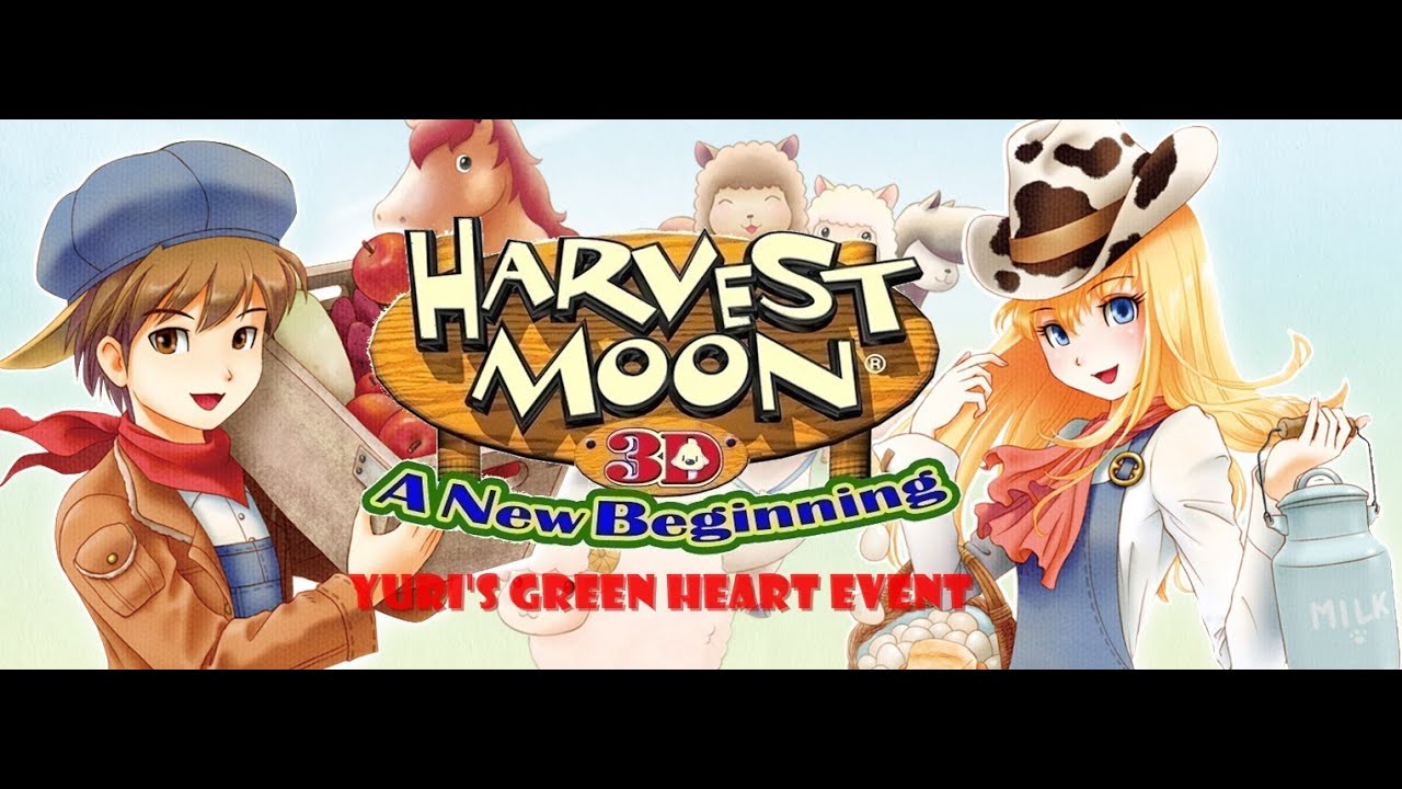 Harvest Moon: A New Beginning - Yuri's Green Heart Event