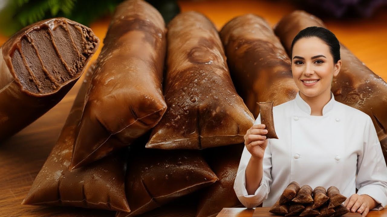 O MELHOR GELADINHO GOURMET DE BRIGADEIRO! Receita Cremosa e com Sabor de Brigadeiro de Verdade