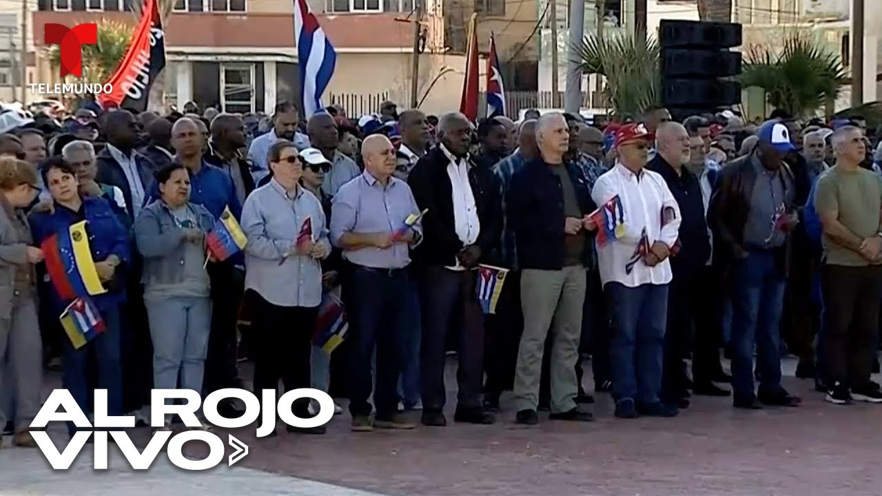 Gobierno cubano convoca protesta tras la captura de Nicol&aacute;s Maduro y su esposa | Al Rojo Vivo