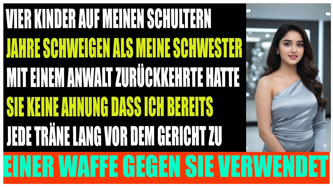 12 Jahre Schweigen  Meine Schwester kam mit Anwalt zurück, und ich war bereit