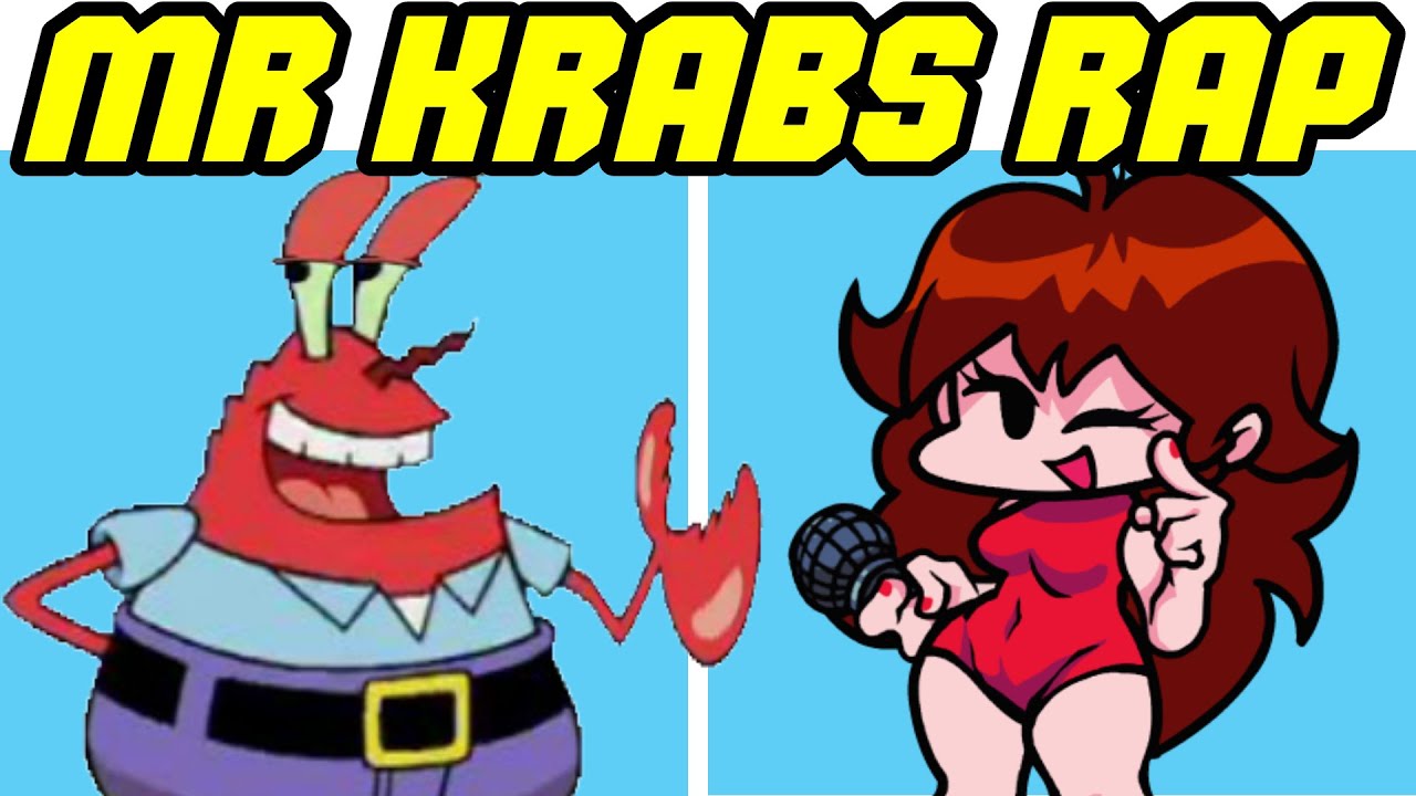 Friday Night Funkin' VS Mr Krabs Rap (Spongebob) (FNF Mod)