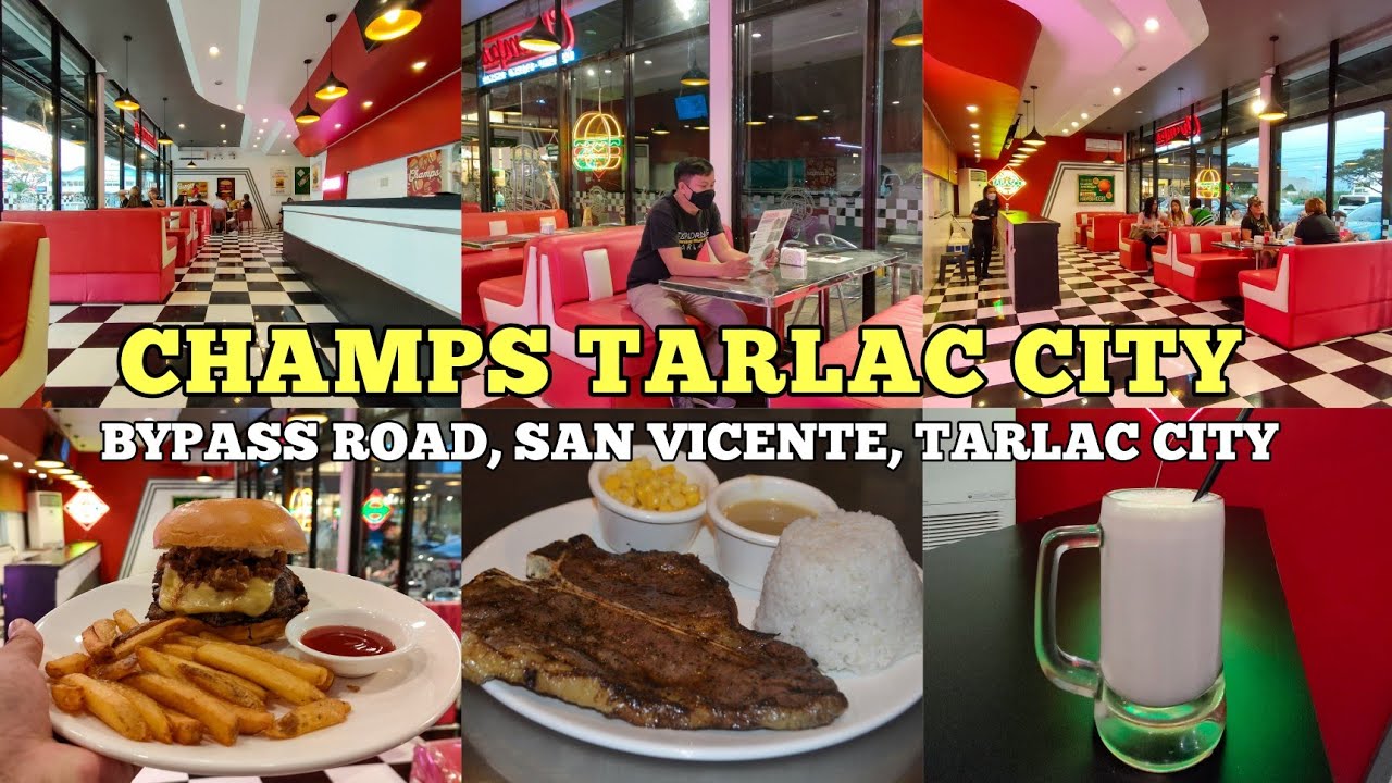 CHAMPS Steaks, Burger & Shakes | Exploring Tarlac