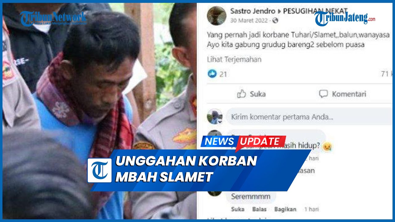 Viral Unggahan Korban Mbah Slamet Berniat Geruduk Pelaku di Banjarnegara
