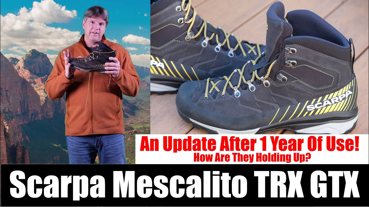 Ботинки Scarpa Mescalito TRK GTX (после 1 года использования)