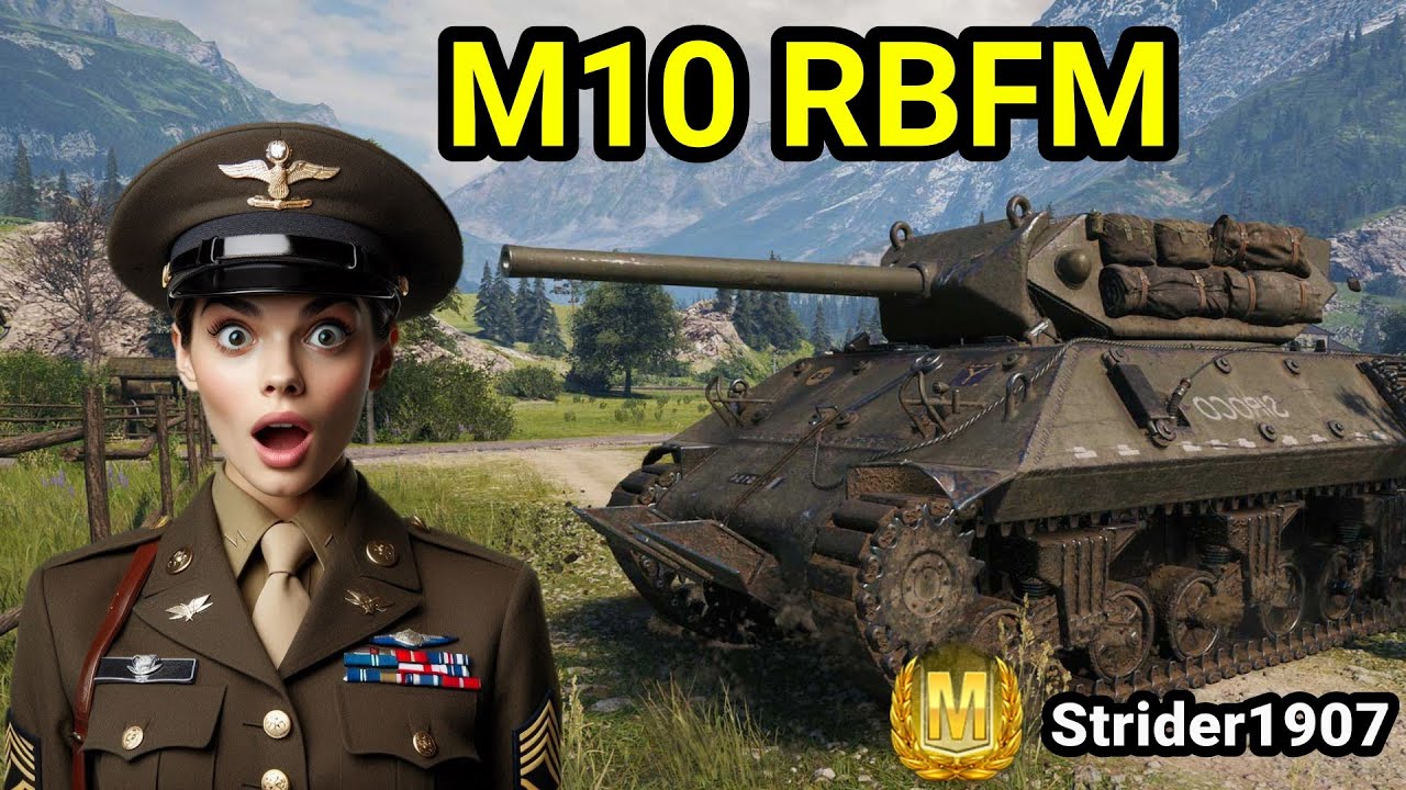 M10 RBFM French Sharpshooter  | World of Tanks Best Replays