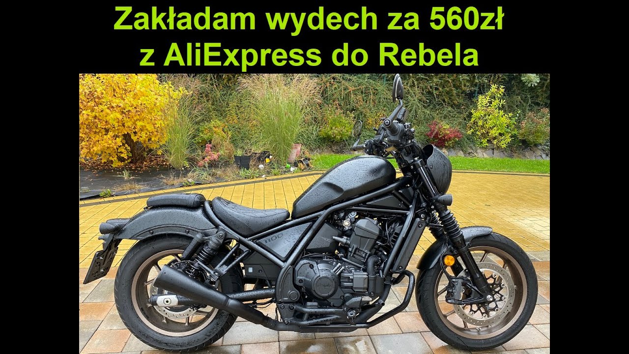 Я устанавливаю китайский выхлоп с AliExpress за 560 злотых на Rebel 1100 [2025]