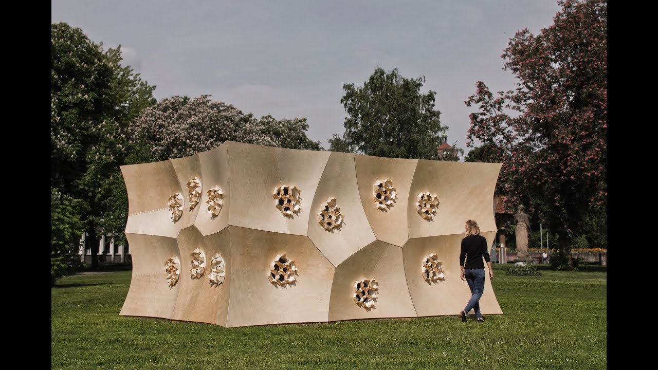 HygroSkin Meteorosensitive Pavilion | Achim Menges Architect + Oliver David Krieg + Steffen Reicher