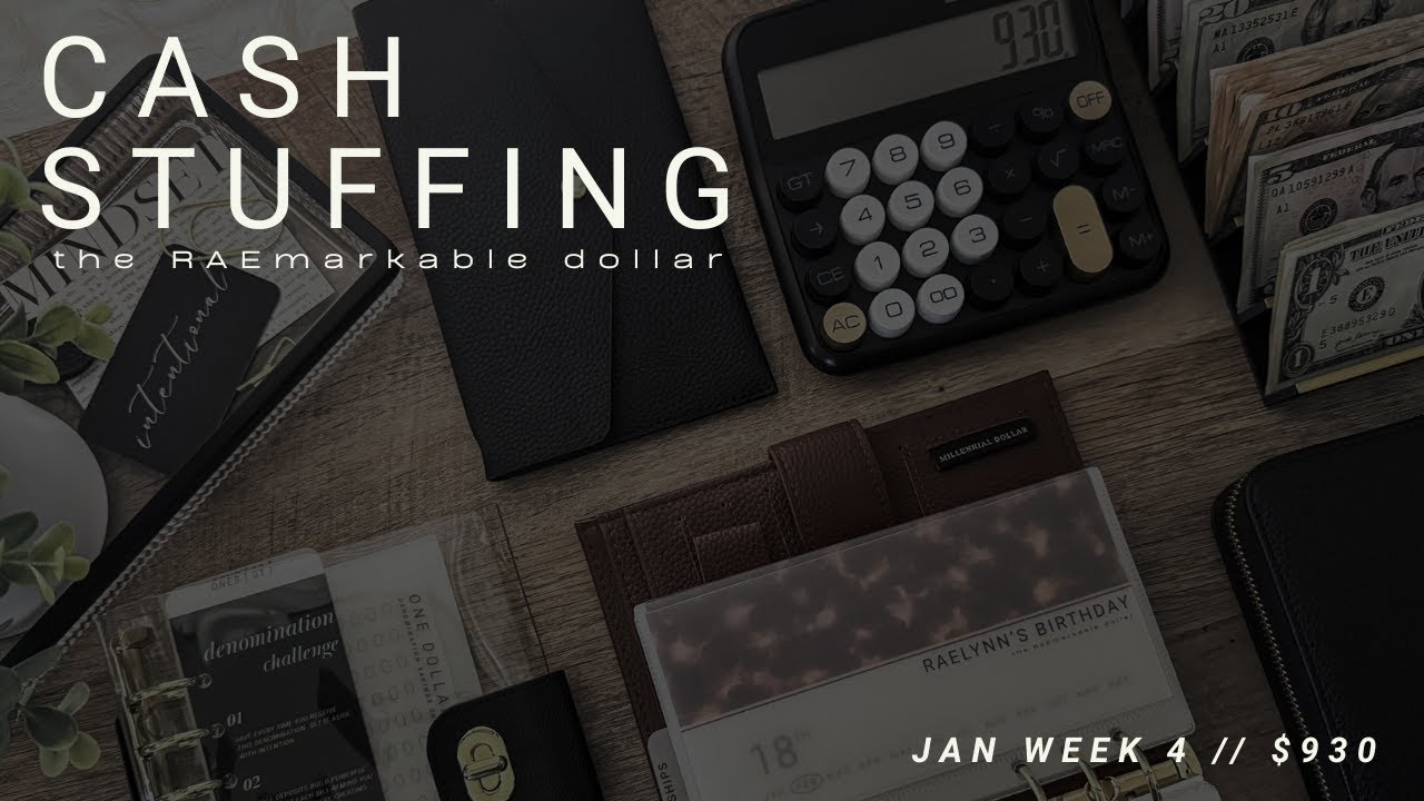 CASH STUFFING $930  //  GETTING BACK INTO BUDGETING AFTER A BREAK