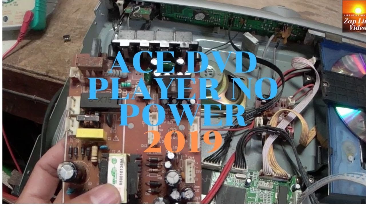 #15 Ep. Ace DVD Player No Power 2019.