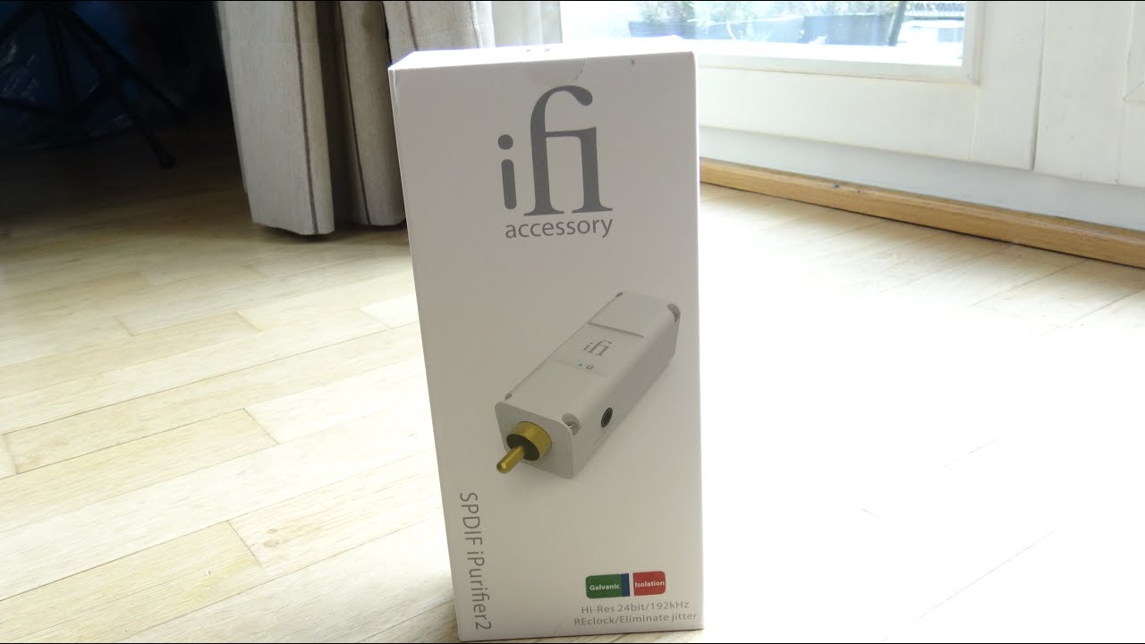 Unboxing SPDIF Ifi iPurifier 2  (not the 1)