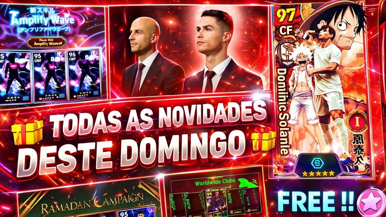 🤯 INCRÍVEL 😍 TUDO REVELADO 🎁 TUDO QUE VAI ROLAR NO EFOOTBALL 2026 NESTE DOMINGO E NESTA SEMANA 🚨