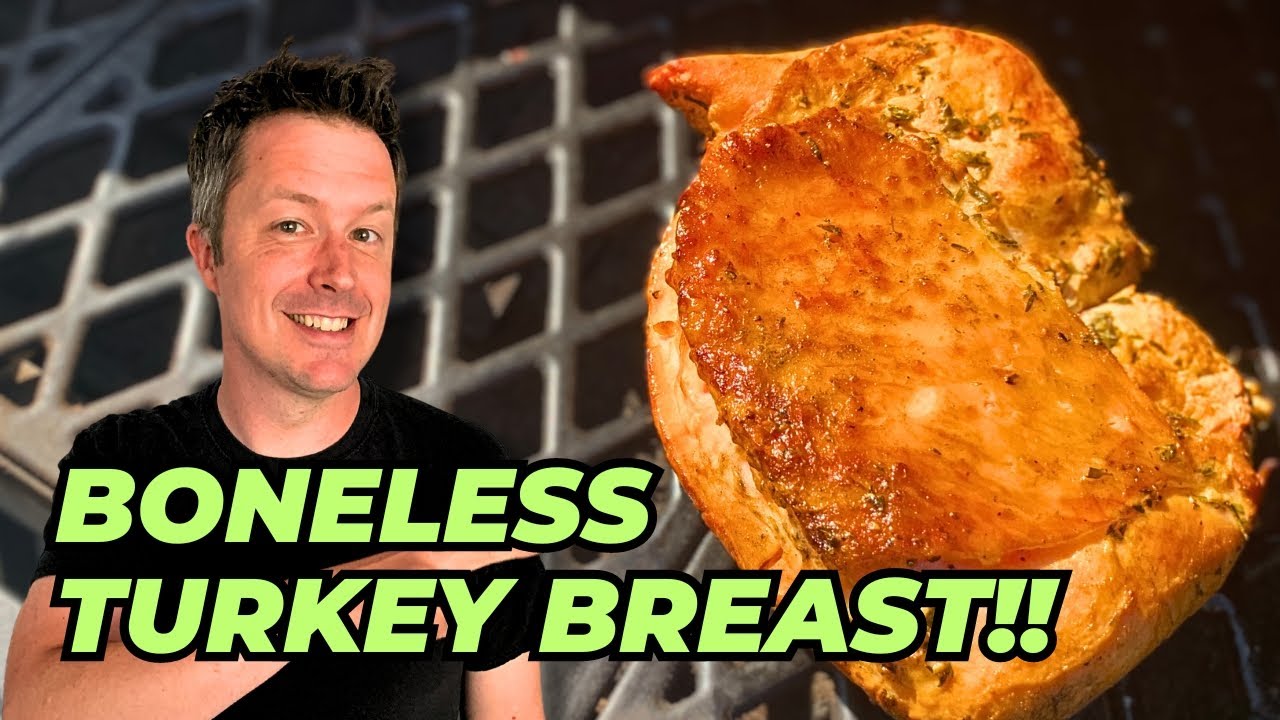 Smoked BONELESS TURKEY BREAST on a PIT BOSS! | Pellet Grill Boneless Turkey Breast