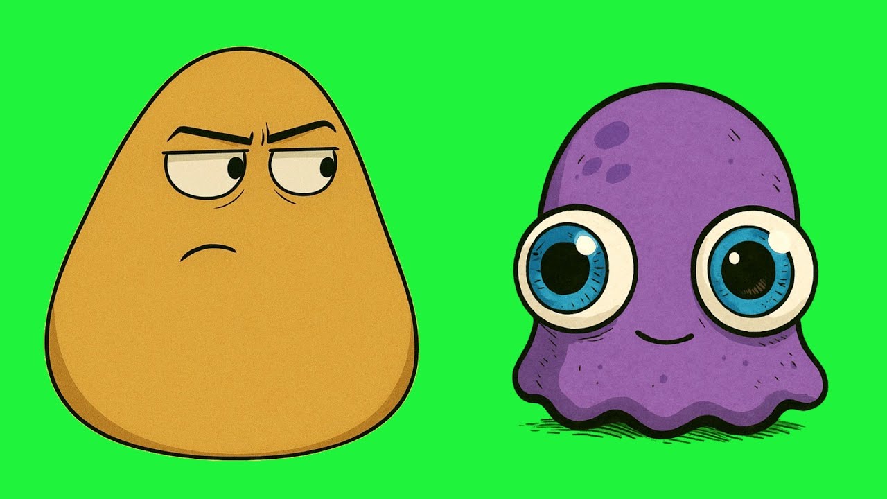 POU vs MOY 7 -  Las mejoras mascotas. ¿Recuerdas estos juegos?