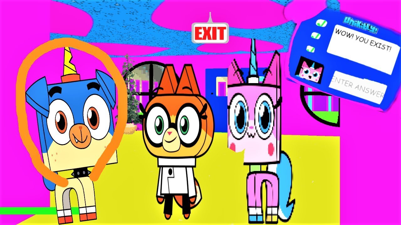 I AM ALLERGIC TO UNIKITTY!! | Baldi's Basics MOD: Unikitty Basics