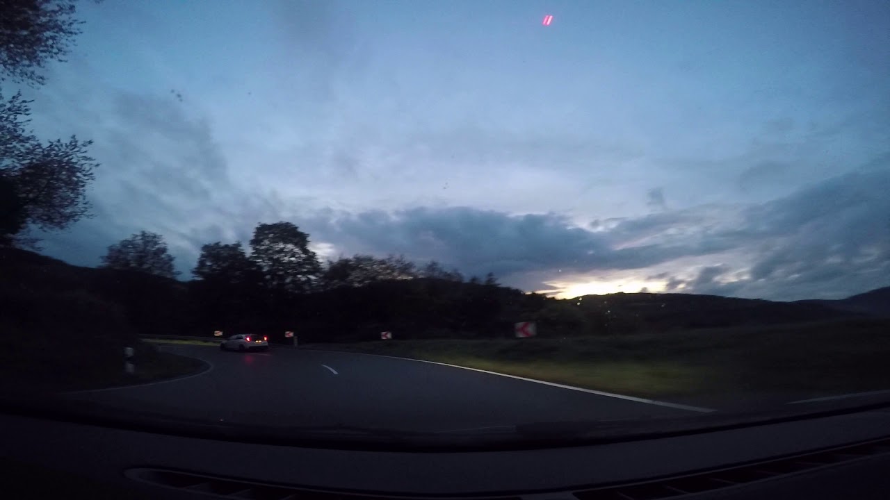Driving from the N&uuml;rburgring to Adenau