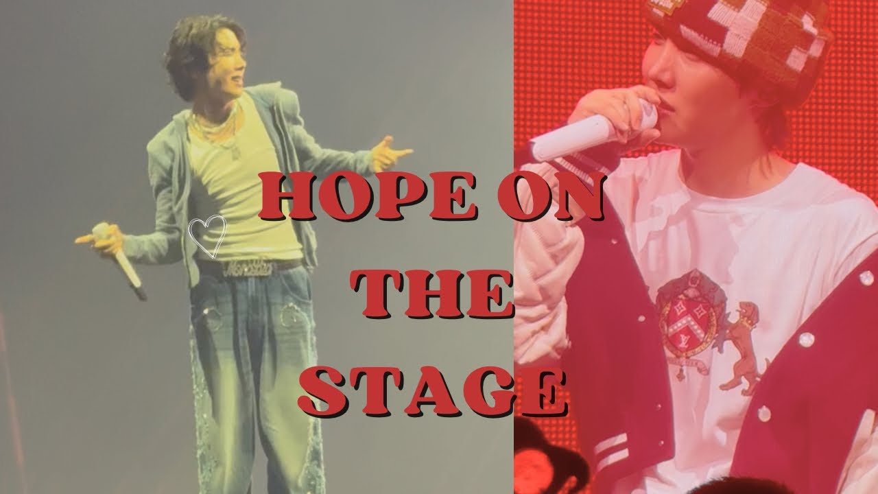 J Hope || Hope on the Stage