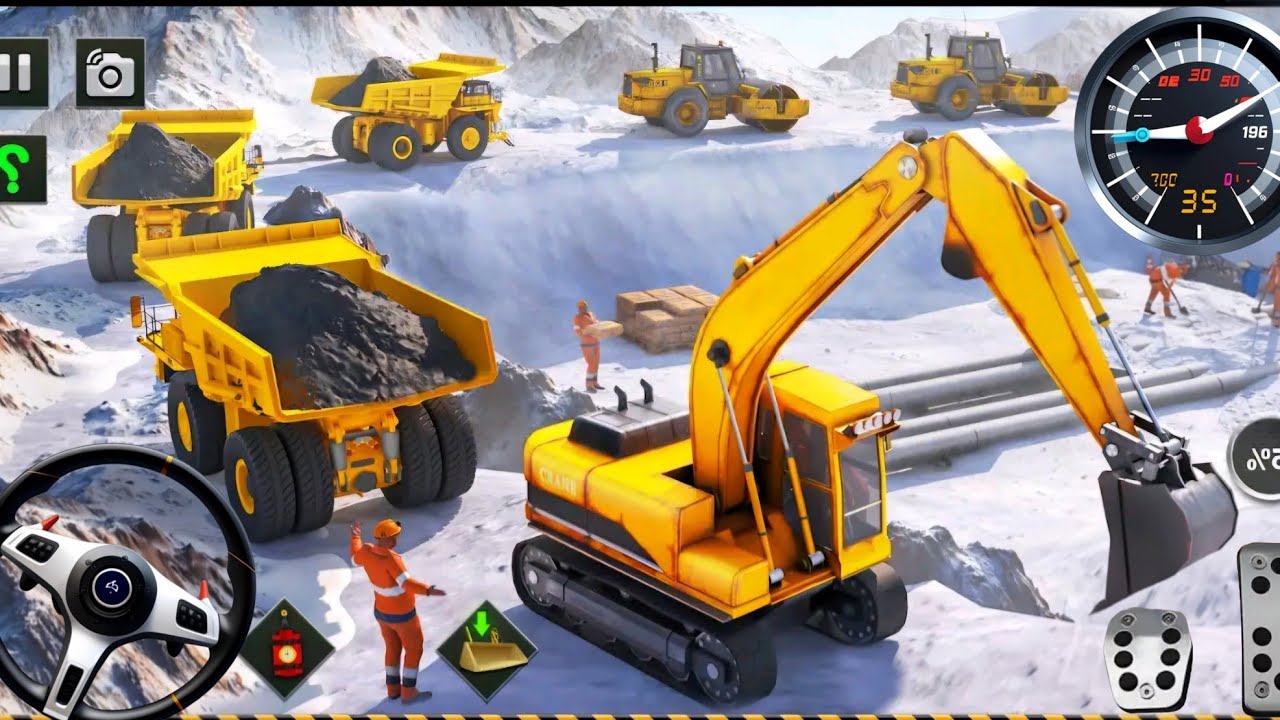 City Road Construction Games- Construction Simulator Game 2025🎮(Android Gameplay)