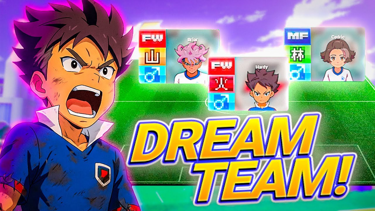 I Built My *ULTIMATE DREAM TEAM* in Inazuma Eleven Victory Road!