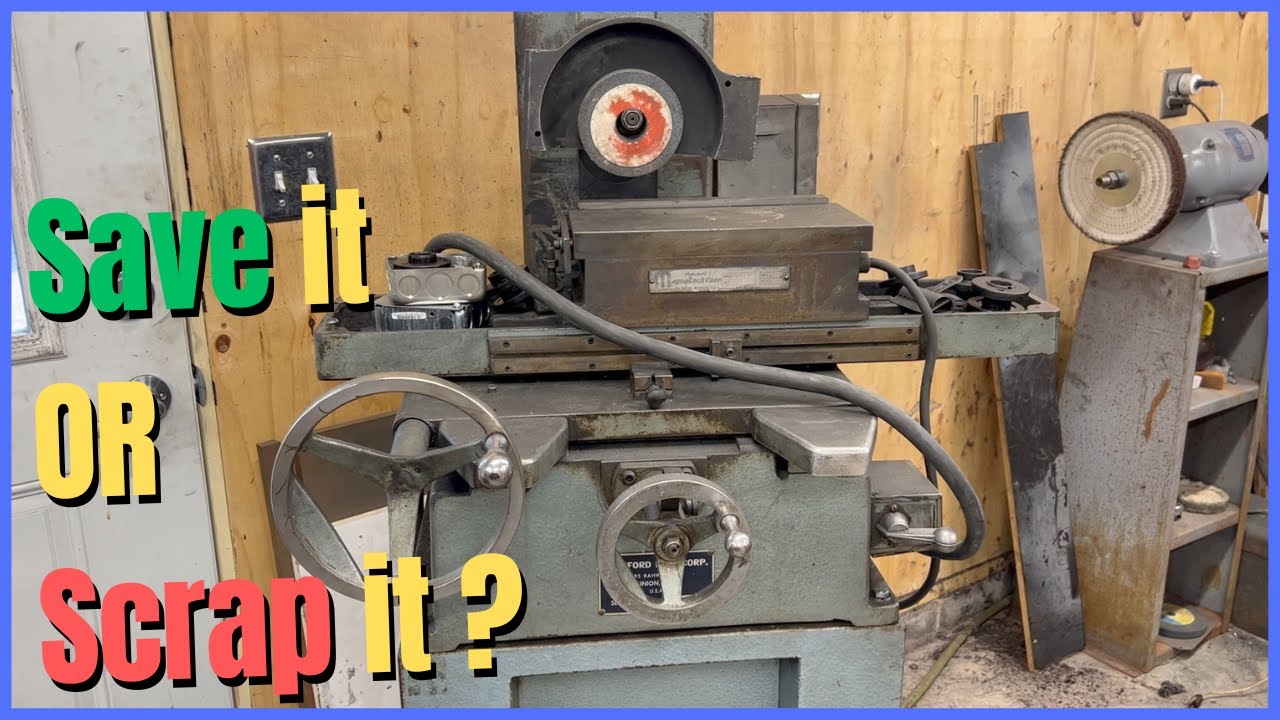 Sanford Surface Grinder - Disassembly Part 1