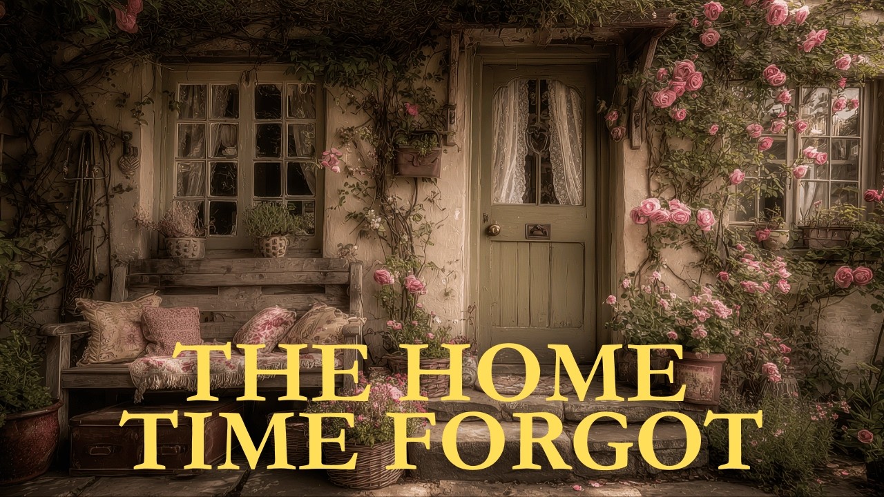 How Roses, Lace and Cream Walls Create the Perfect Nostalgic Cottage | English Country Home Decor