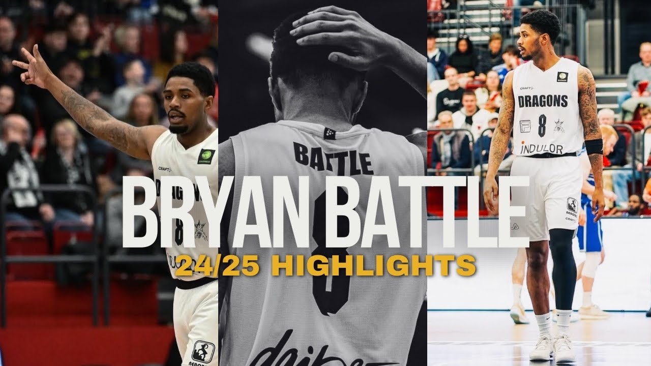 Bryan Battle | 6’5 Wing | Artland Dragons | Germany ProA 🔥