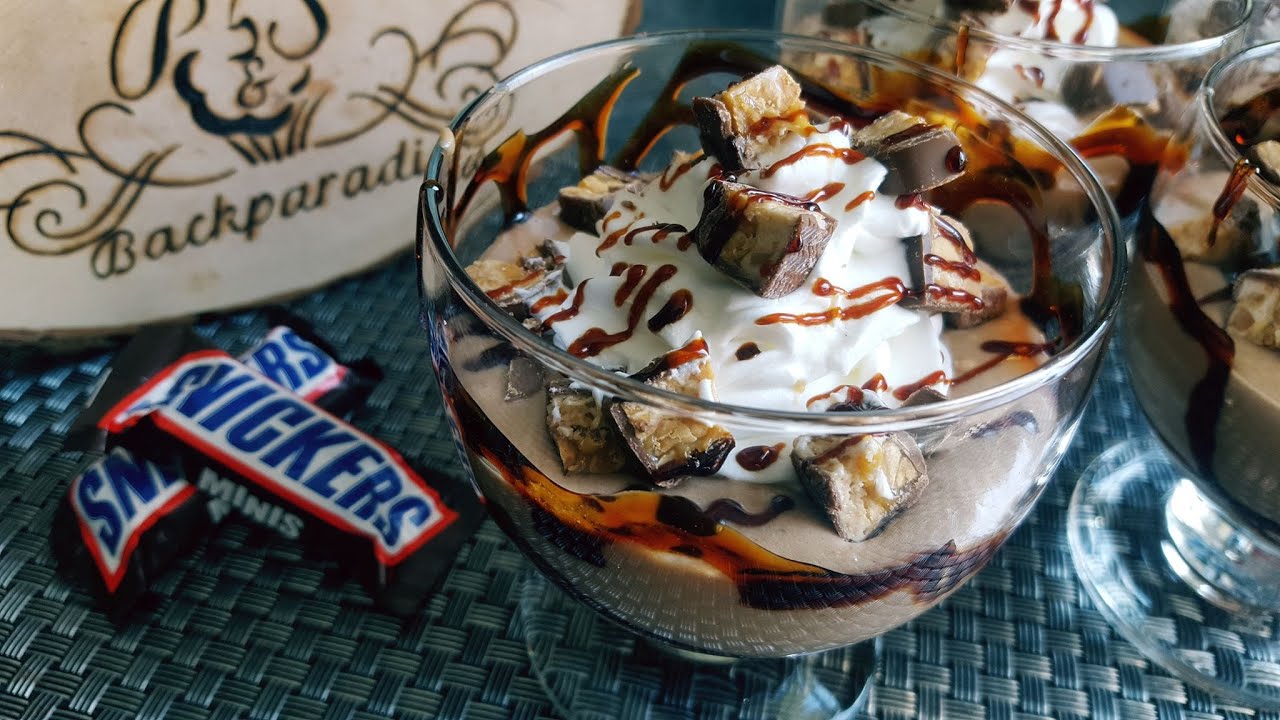 Snickers Dessert 👌😍 Snickers Rezepte  / Nachtisch P&S Backparadies