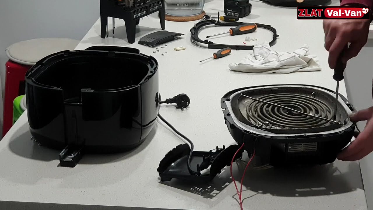 Disassemble - Deep Cleaning - Assemble Philips Air Fryer