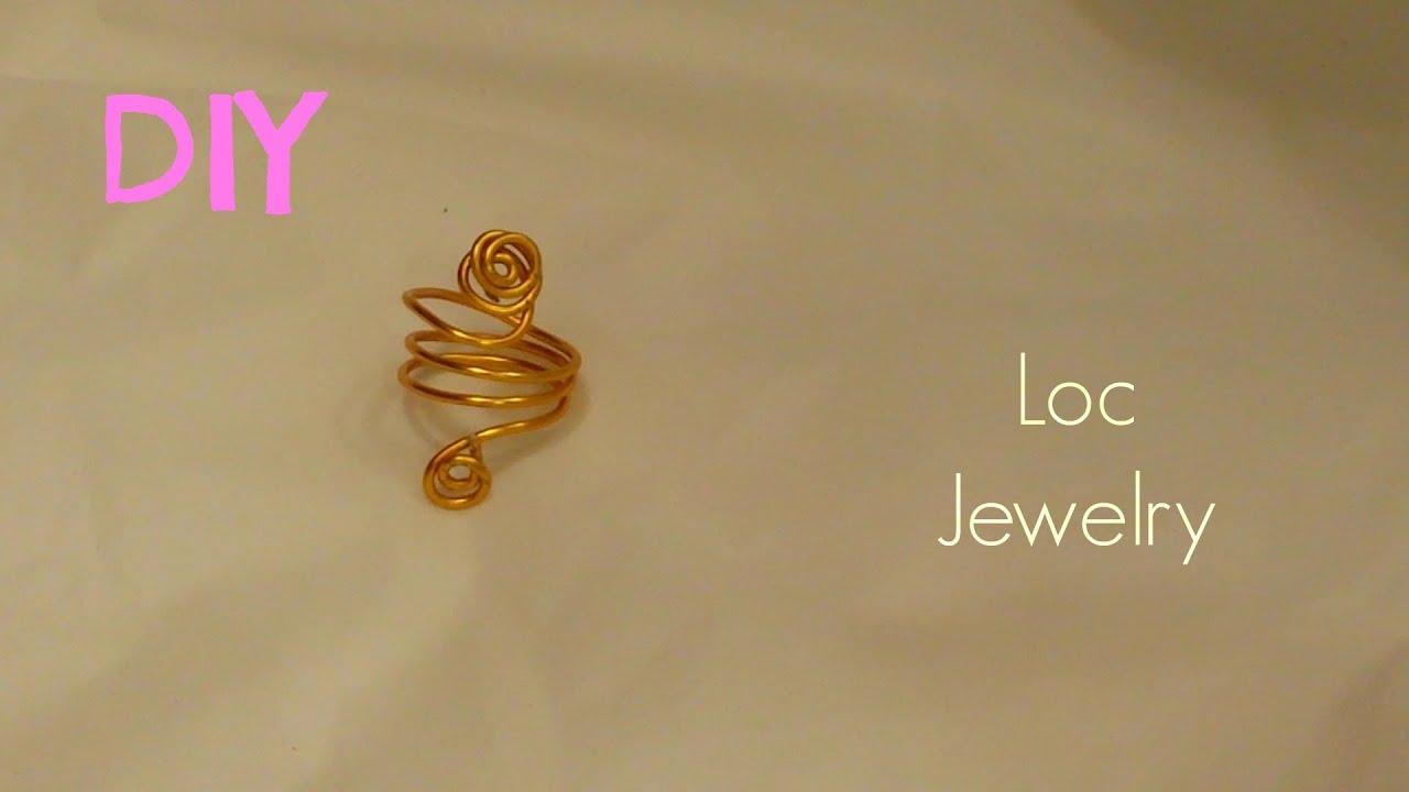 DIY: LOC Jewelry (or Ring) for Twists, Braids, Locs, and More!