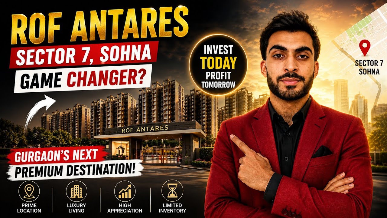 ROF Antares Sector 7 Sohna | Upcoming Affordable Launch in Sohna | Worth it or Waste of Money? 