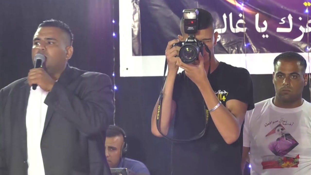 دحيه النائب جمال الطيراوي في اكبر اعراس طوباس مع حافظ موسى حفله جروح صوافطه 2018