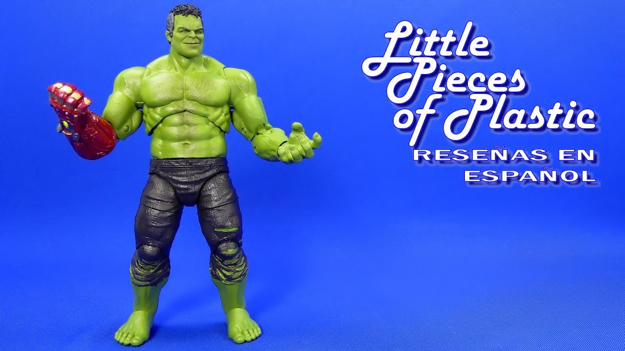 Hulk Endgame Build A Figure BAF Marvel Legends Reseña Revisión Review Little Pieces Plastic