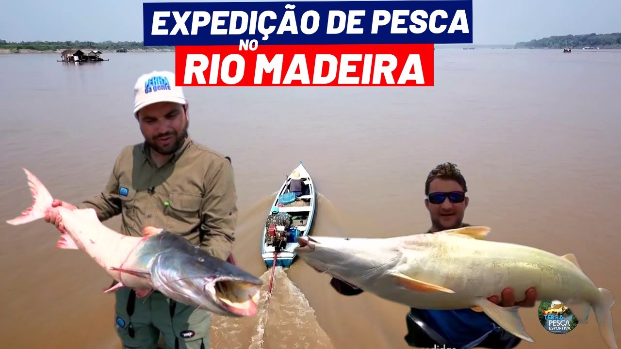 EXPEDIÇÃO DE PESCA NO RIO MADEIRA EM BUSCA DA DOURADA A ‘viajante dos rios’