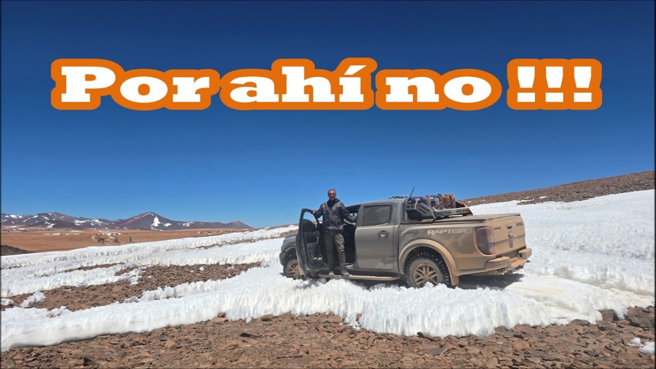 Vamos a Pampa de los Bayos, desde Antofagasta de la Sierra.