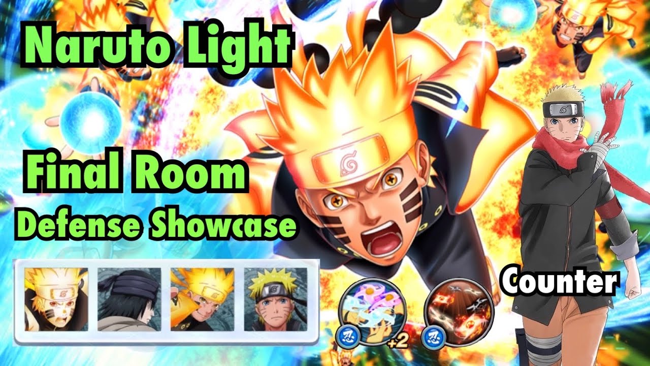 NxB NV : Naruto Light Final Room Defense Showcase | Best F4 to counter naruto the last?