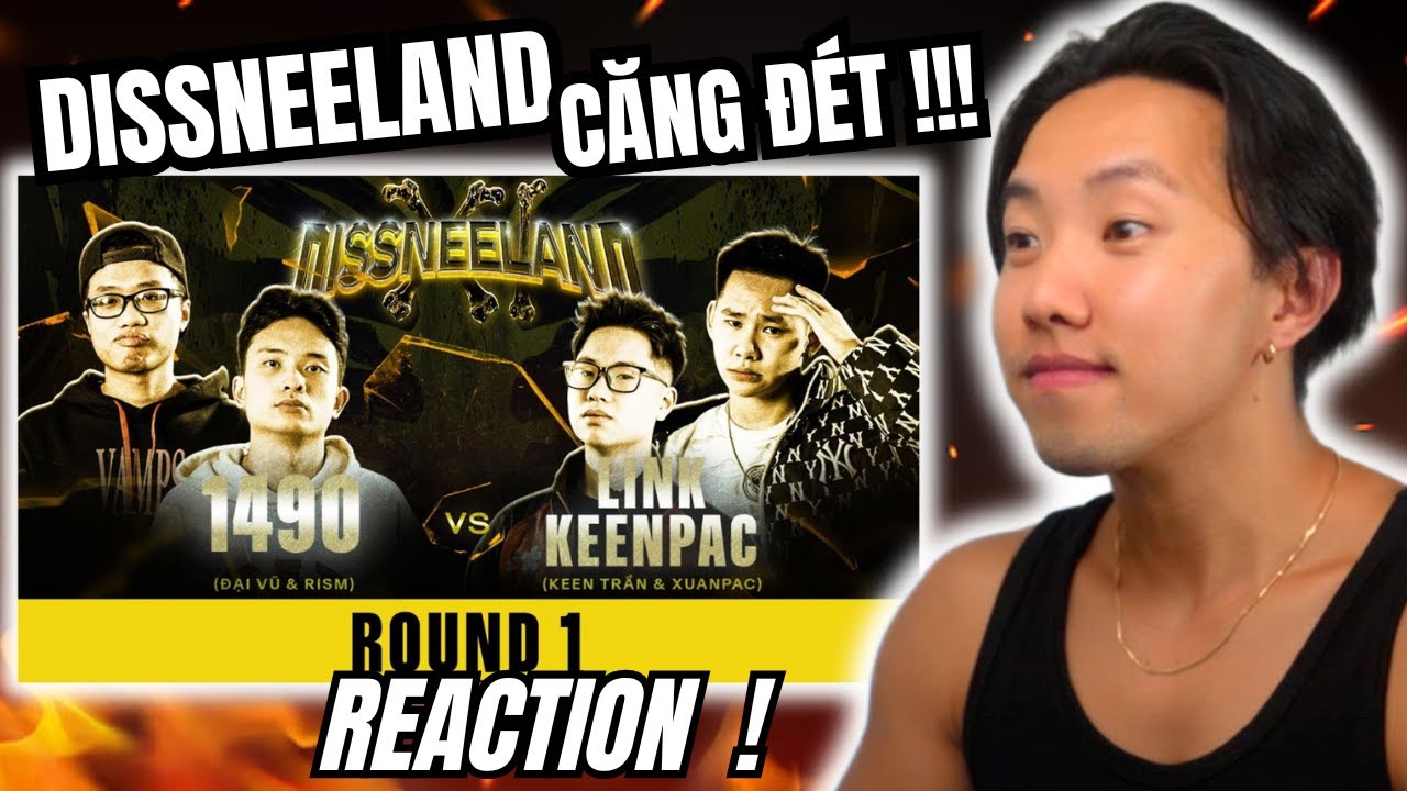 ZAA Reacts to DISSNEELAND XI   LINKEENPAC vs 1490   ROUND 1