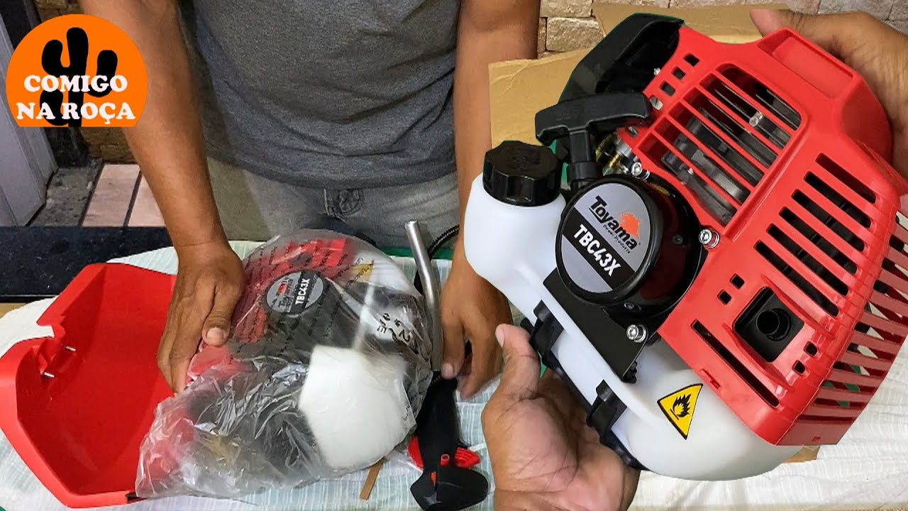 ROÇADEIRA TOYAMA TBC43X UNBOXING
