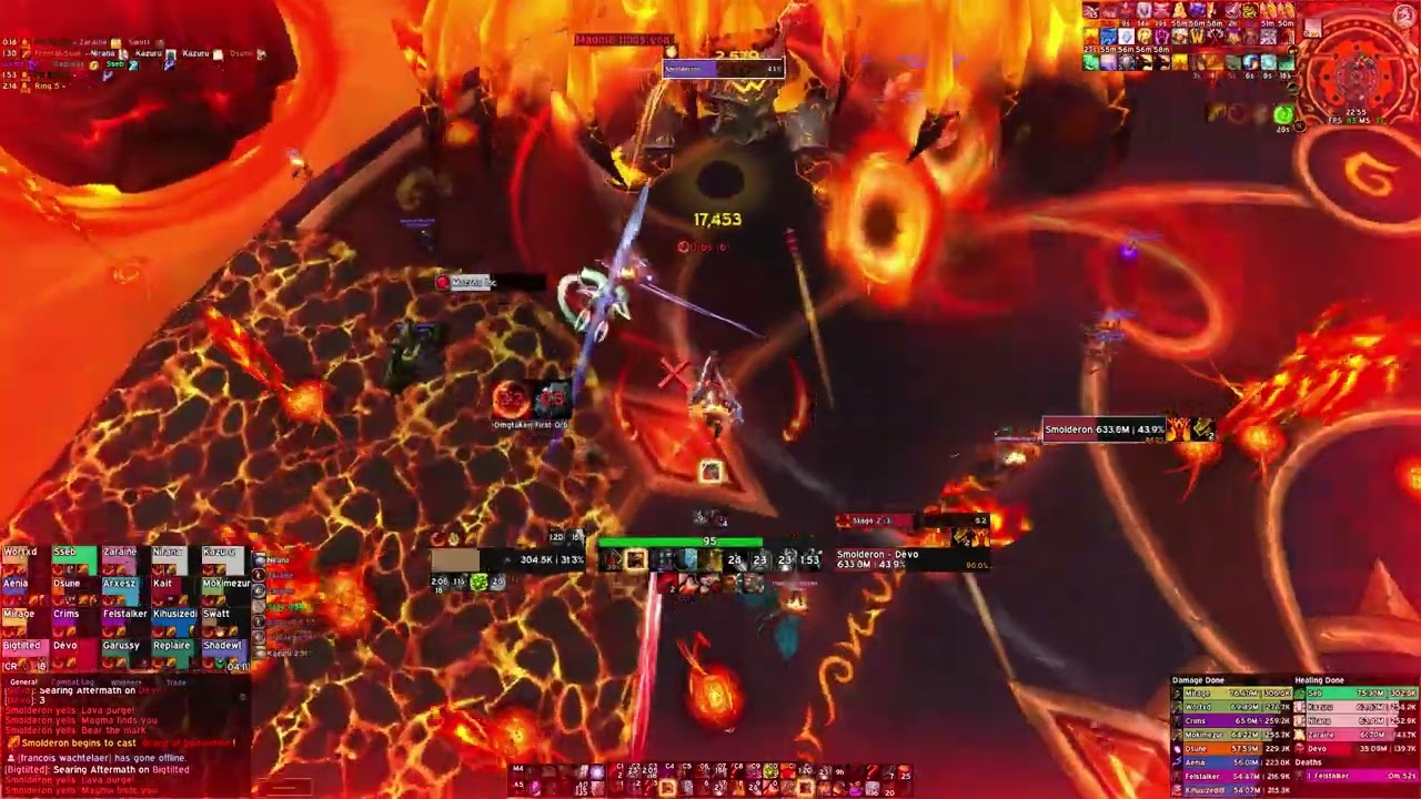 Evolve vs Mythic Smolderon - Fury Warrior