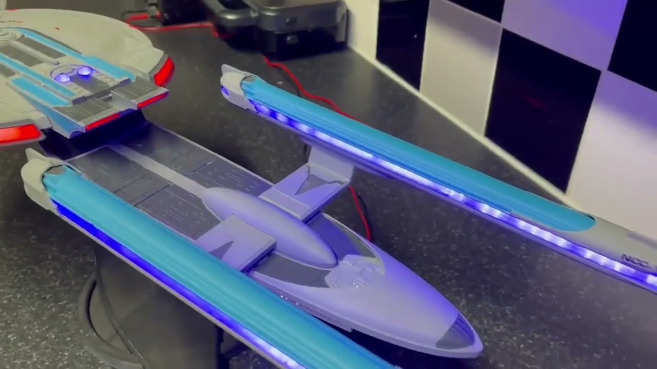 USS Enterprise NCC-1701-B 3D printed model kit