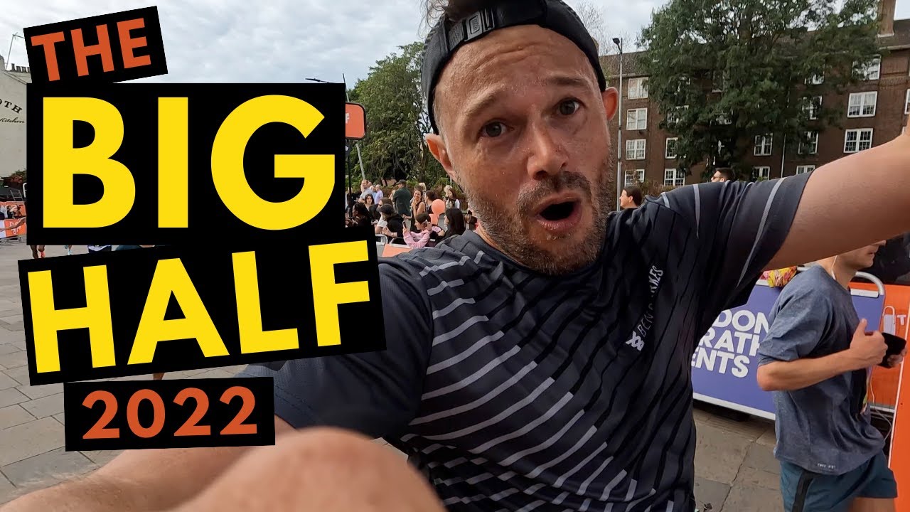 RUNNING THE BIG HALF MARATHON with a GOPRO! 2022