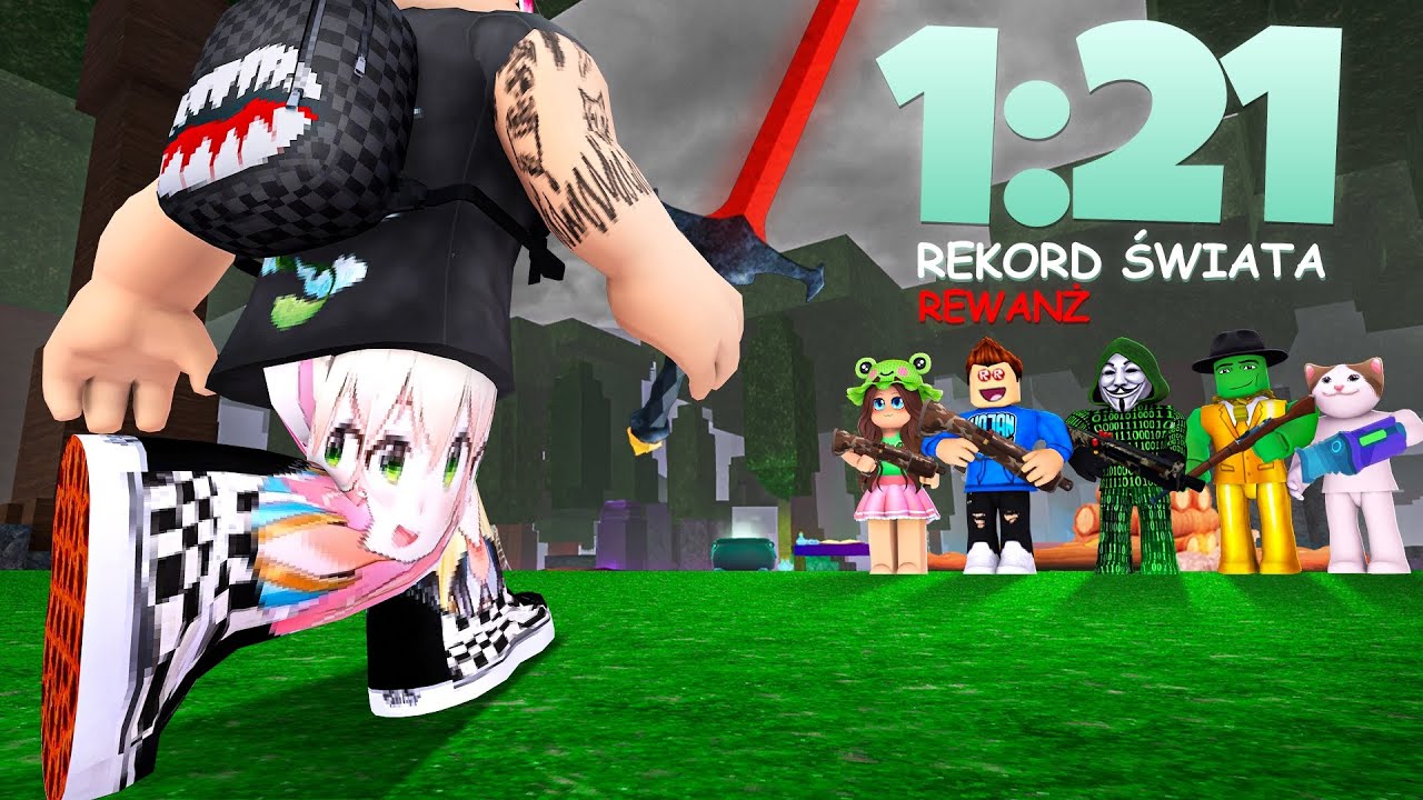 PRO vs 5 YOUTUBER&Oacute;W: REWANŻ - 99 Nocy w Lesie SPEEDRUN