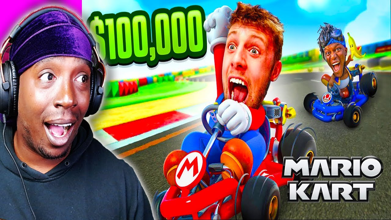 We’ve Been Waiting On This!! SIDEMEN $100,000 MARIO KART RACE (REACTION)