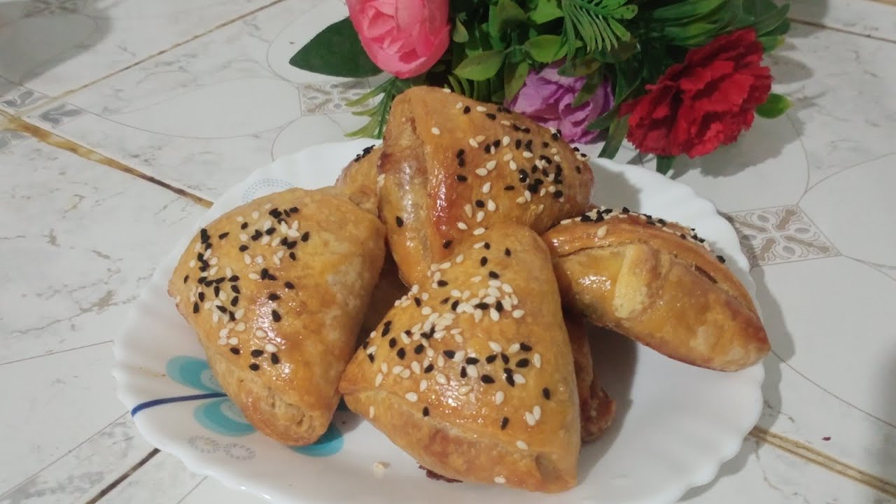 #صمصة مملحة فالفرن  😋بعجينة ماتجيكمش فالبال