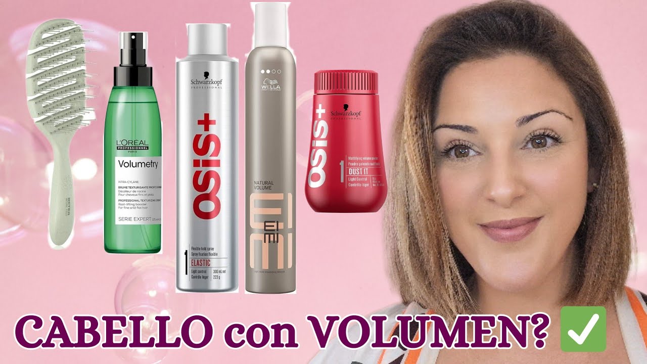 💥Le damos VOLUMEN al CABELLO? 👉Mis productos recomendados.