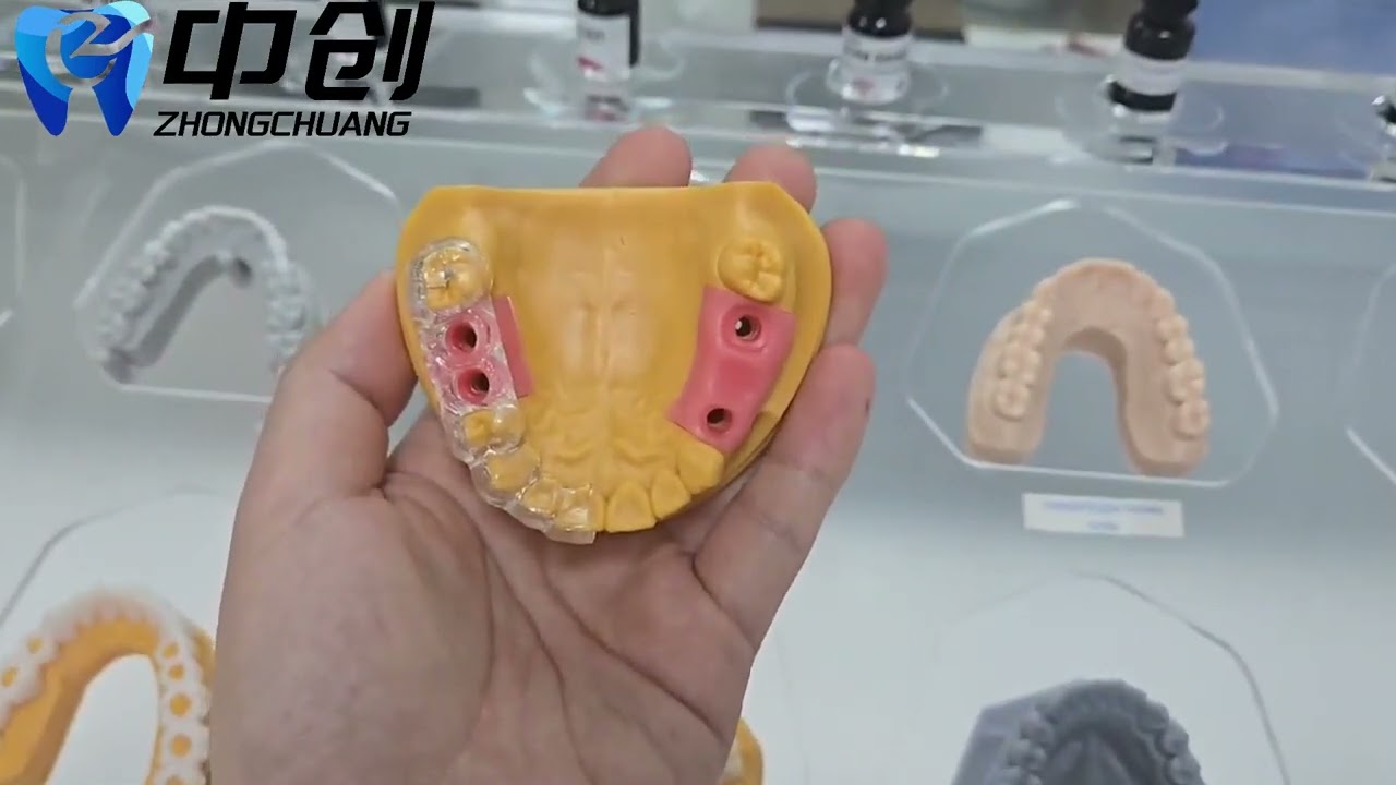 With Biomimetic Gum Resin, you can show your beautiful teeth to clients who need dental implants.