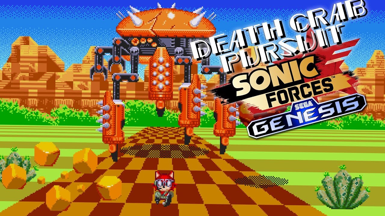 Sonic Forces - Death Crab Pursuit (Sega Genesis Remix)